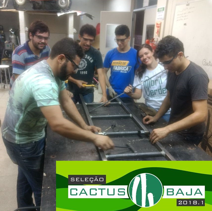 atividades de estágio equipe cactus baja