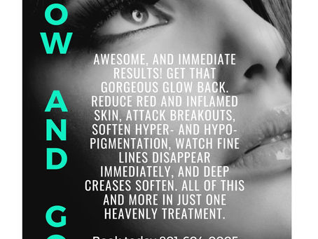 The Famous Glow + Go Instant-Lift Facial at spaDAY $135 worth more than $220