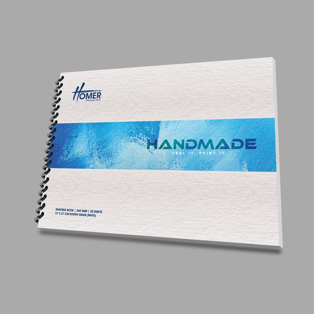 27 x 35 cm Handmade Copy 260 gsm( White Net), 20 Sheet