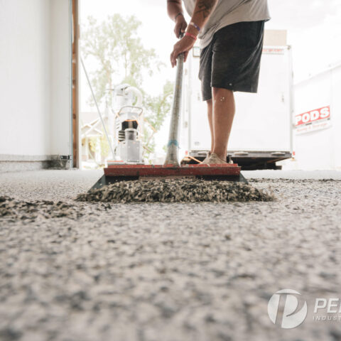 Concrete floor coating