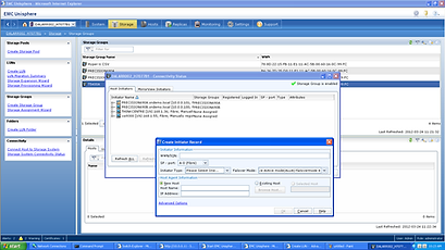 Unisphere Host Connectivity Status