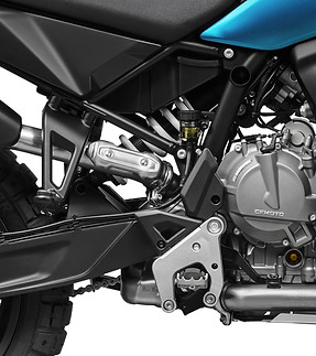 CFMOTO 800 MTX - Zephyr Blue_Tall Seat_R