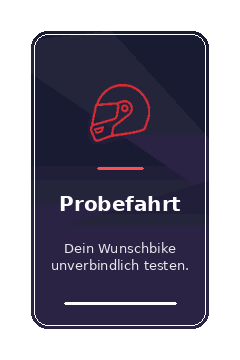 Vereinbare einen Termin zur Motorrad Probefahrt
