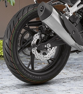 QJMOTOR SRK 125 R - A Paint schwarz-rot