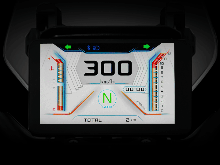 QJMOTOR SVT 650 X - Display.gif