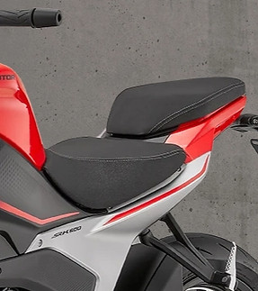 QJMOTOR SRK 600 PRO - Farbe rot-silber B