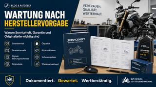 Wartung nach Herstellervorgabe: Warum Serviceheft, Garantie und Originalteile wichtig sind