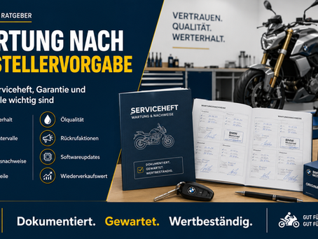 Wartung nach Herstellervorgabe: Warum Serviceheft, Garantie und Originalteile wichtig sind