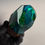 Thumbnail: Arkenstone - Dichroic Glass on West Canada Creek River Stone