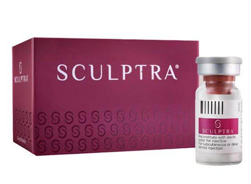Sculptra poly-L-lactic acid filler used to stimulate collagen through inflammatory response