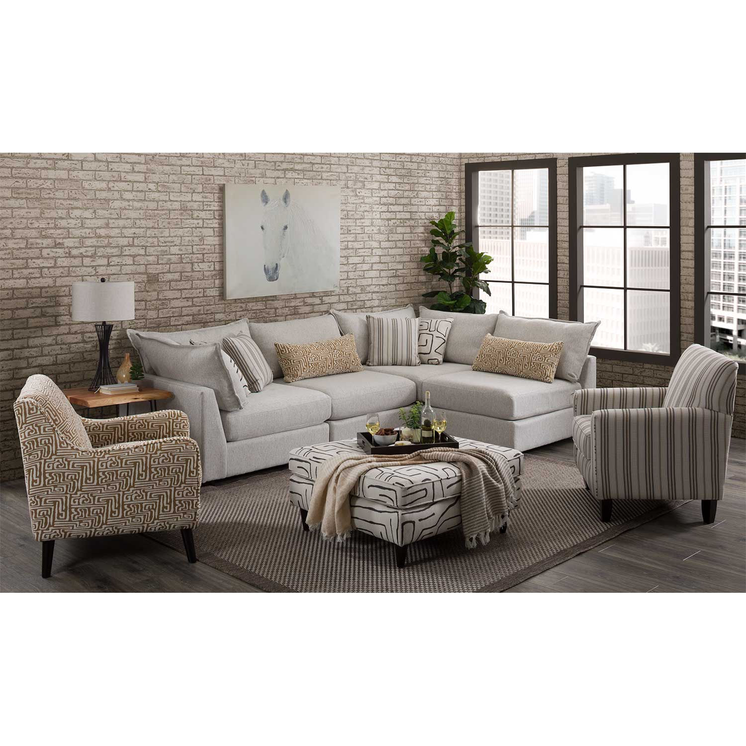4PC Durango Modular Sectional