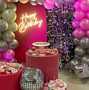 Candy, fondo para todas, deco, shimmer, cartel neon