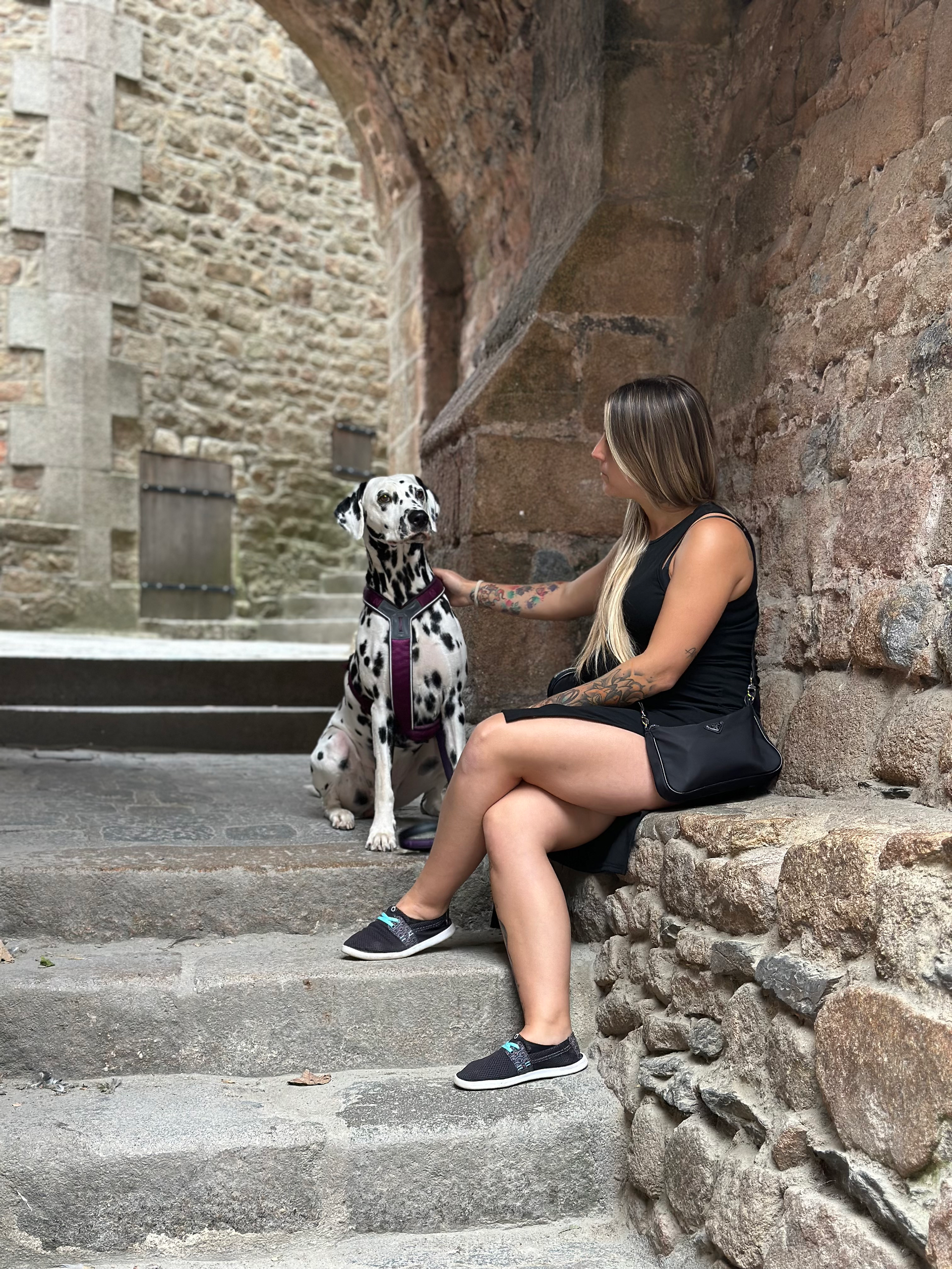 Jennifer y Ginebra dalmata