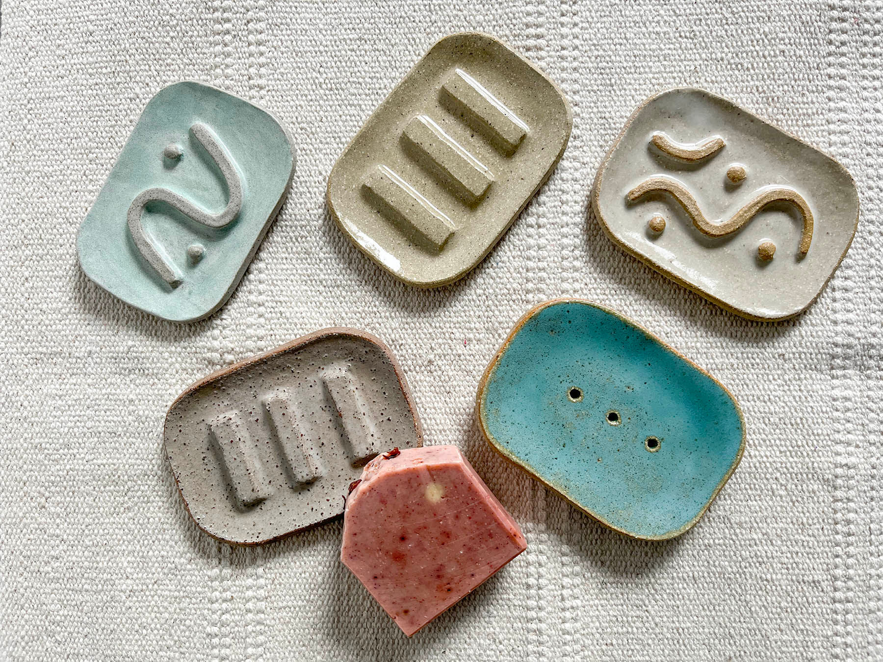 Turquoise Soap Dish