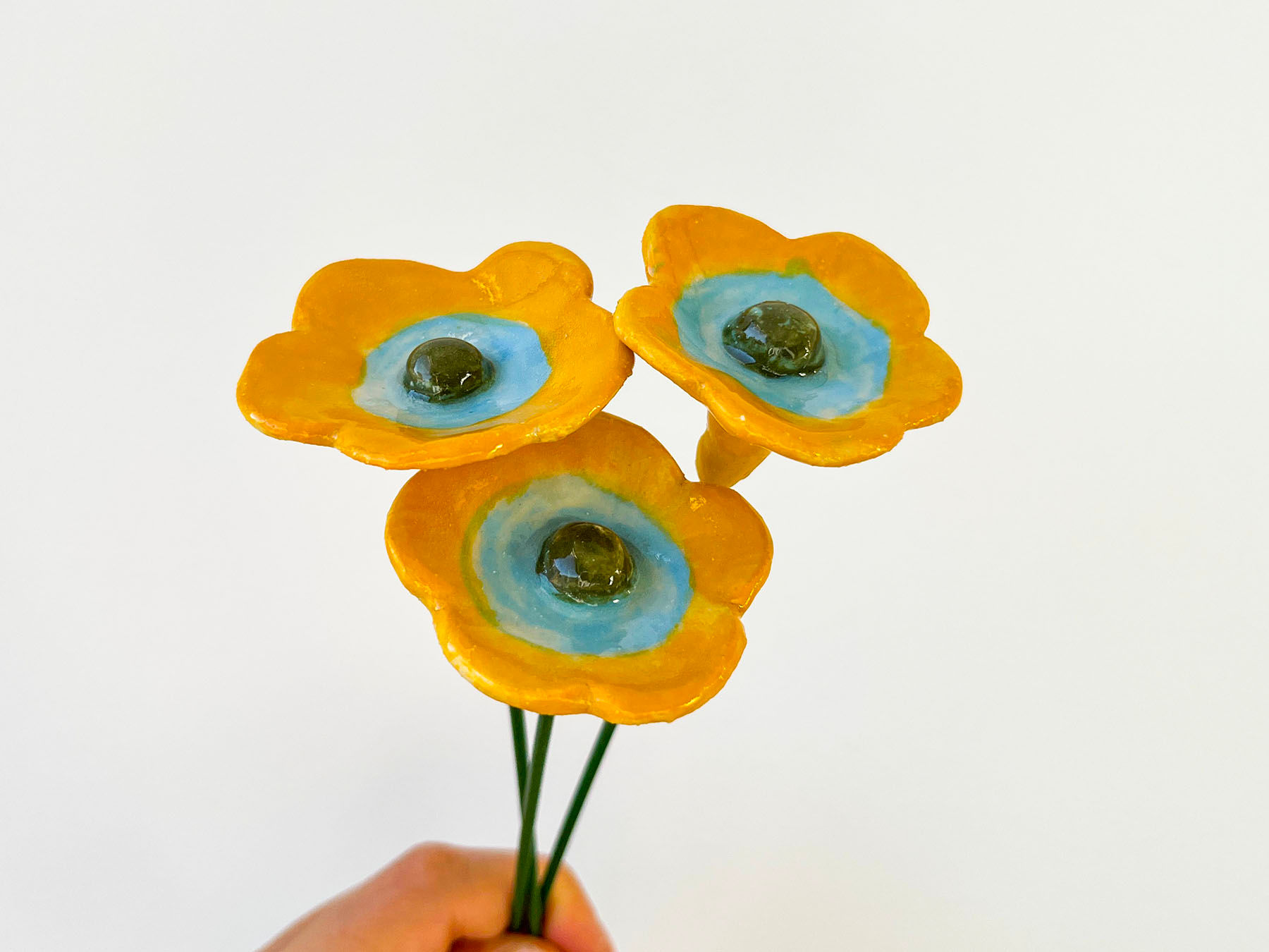 Colourful Ceramic Flowers