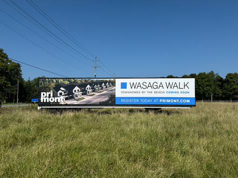 Static billboard in north kingston