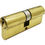 Thumbnail: Brass Euro Cylinder Double 24102-070-605 PB 3302