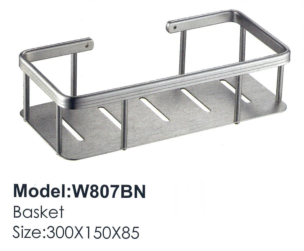 Bathroom Basket W807G-1 SN BN 0115