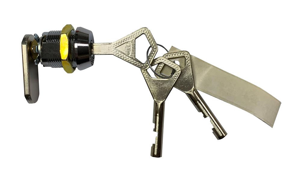 CL104C Cam Lock 3 Key 35mm 1154