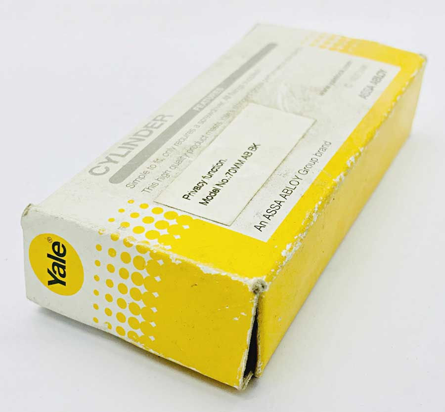 Thumbnail: Y Thumbturn Cylinder Privacy Function 70MM BK AB 0166