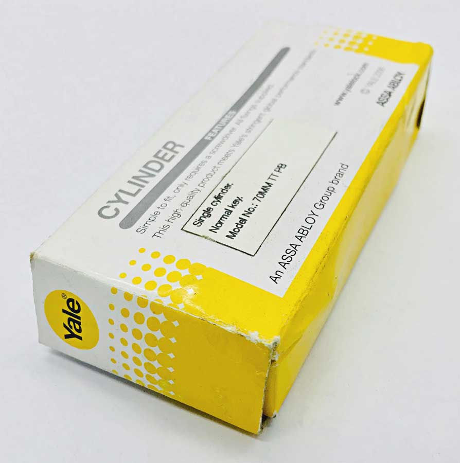 Thumbnail: Y Thumbturn Cylinder Single Cylinder 70mm TT PB 0166