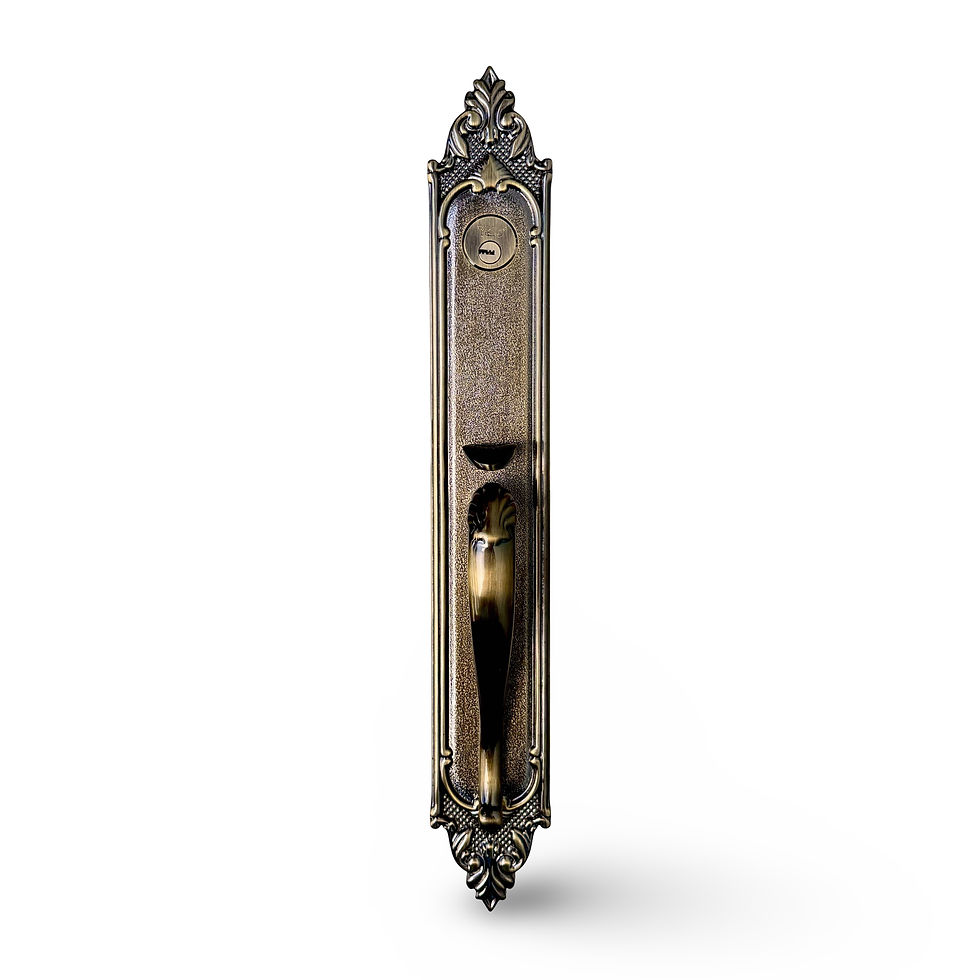 Thumbnail: Entrance LockSet M8773 J1 PVD 1 L AB 0502