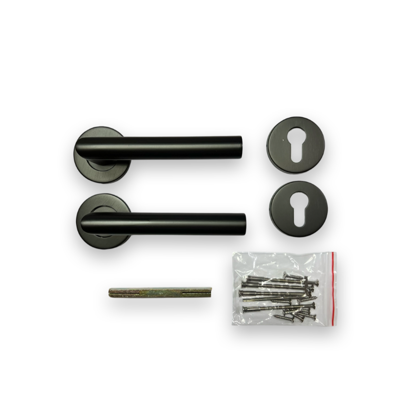 Thumbnail: Lever Handle Stainless Steel Black Box TH104 Graphite 1342