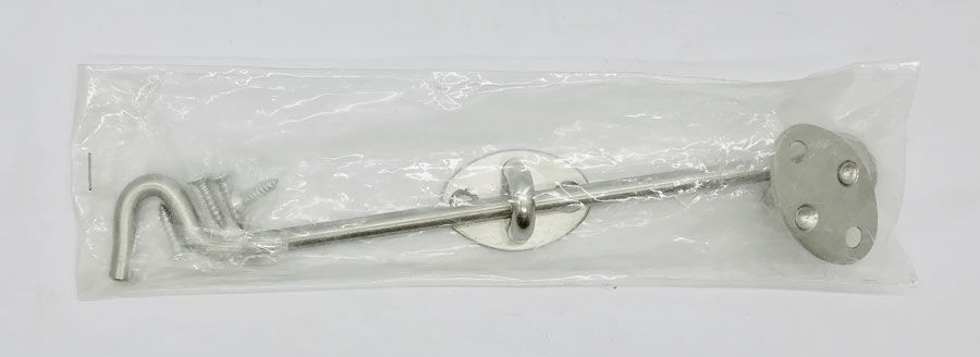 Thumbnail: W Thin Cabin Hook 8inch SS 0152