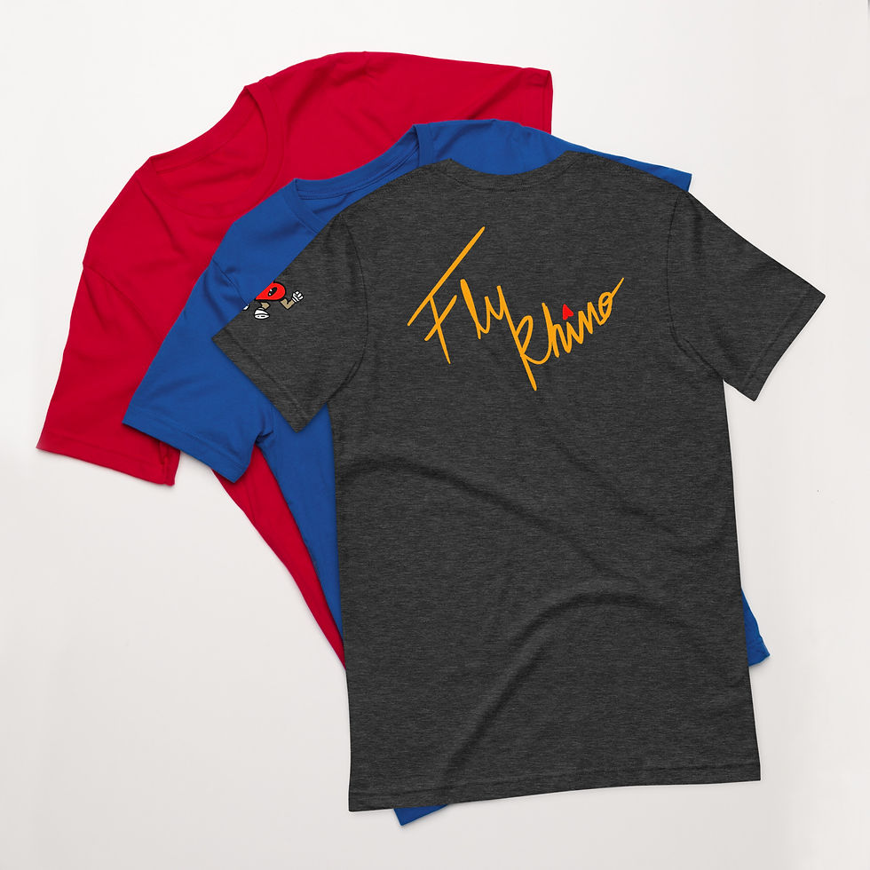 Thumbnail: "OG Bald Til You Fall Rhino Tee" Unisex t-shirt