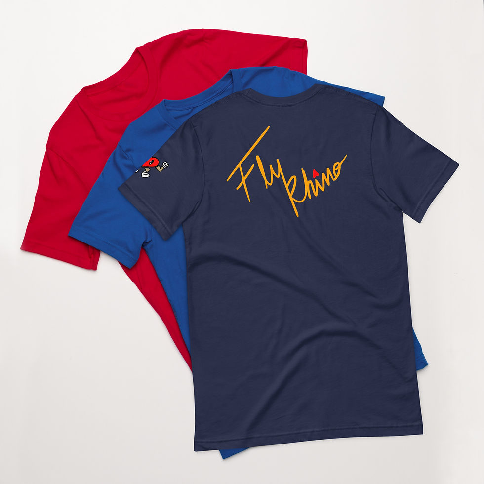 Thumbnail: "OG Bald Til You Fall Rhino Tee" Unisex t-shirt