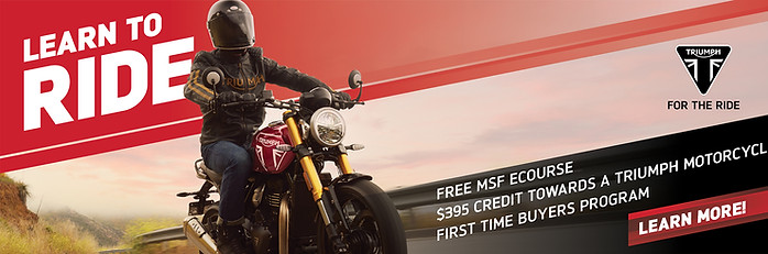 Triumph MSF New Riders Course