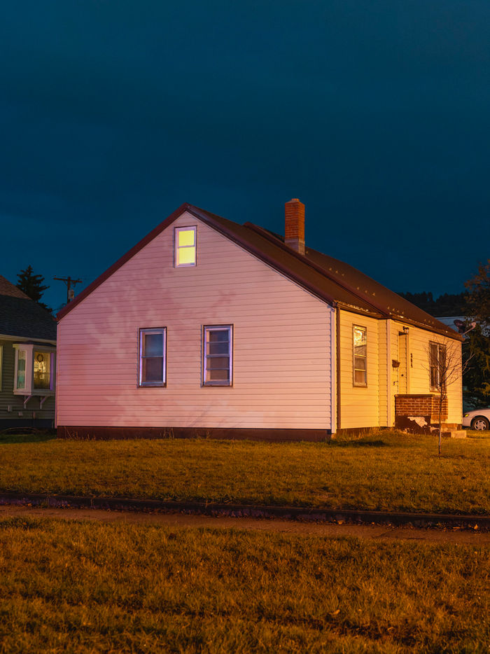 "Nightscapes #1". Archival Inkjet Print on Canson Infinity Baryta Prestige. 11x14 inches. Framed 16x20 inches. 2021.