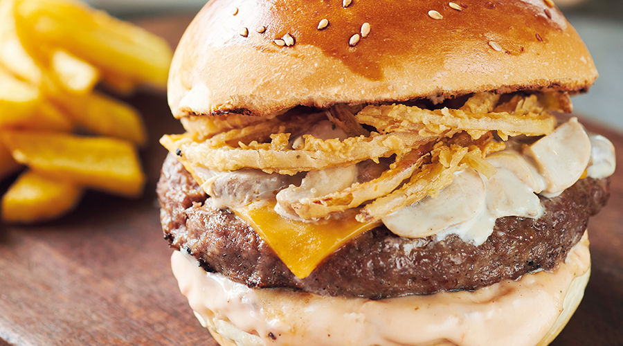 Arranged Food and Objects