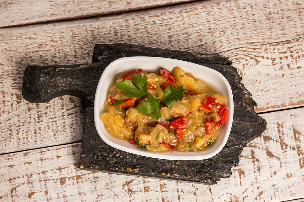 Arranged Food and Objects