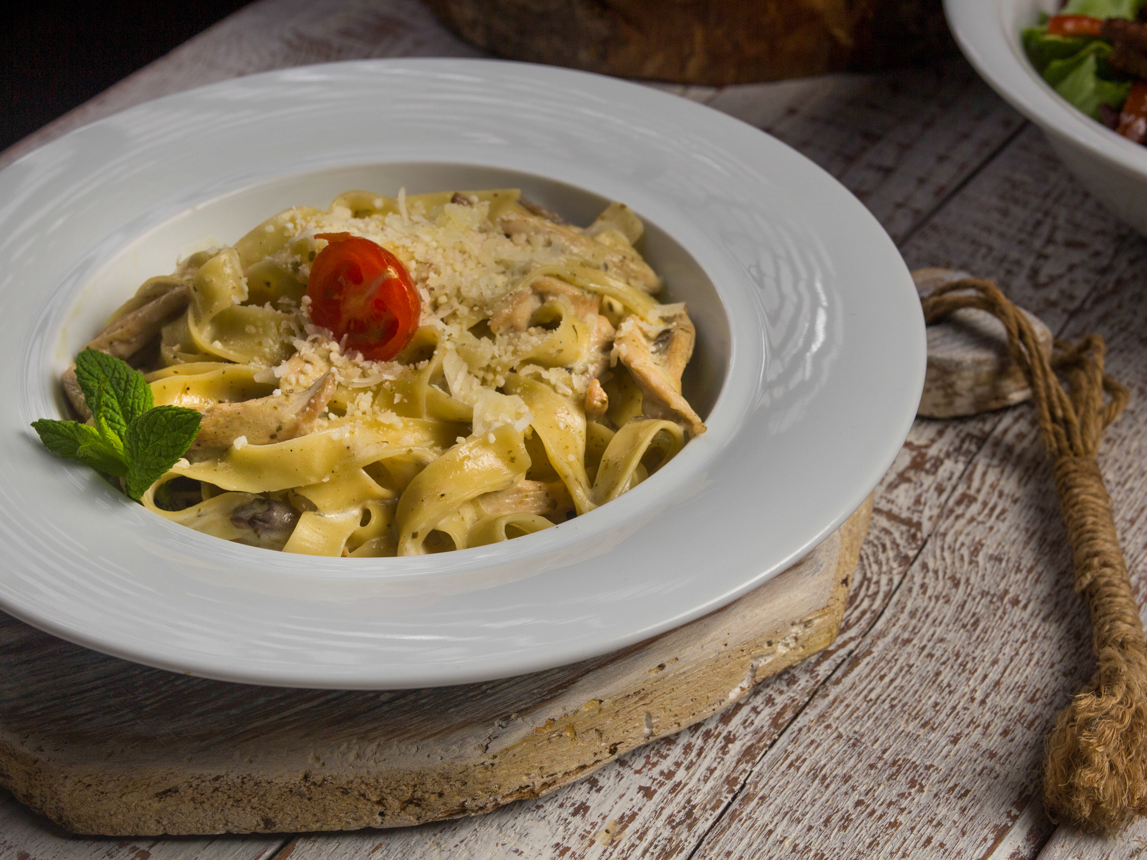 Arranged Food and Objects