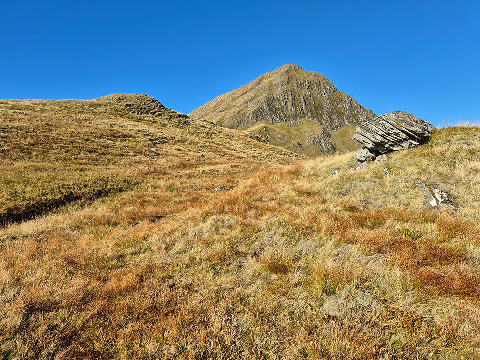 Stob a Chearcaill & the first scramble section