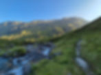 The only river crossing where the Allt Coire an Sgairne joins Abhainn Chonaig