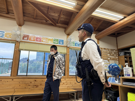 不審者対応訓練実施しました -We conducted training on how to respond to suspicious persons-