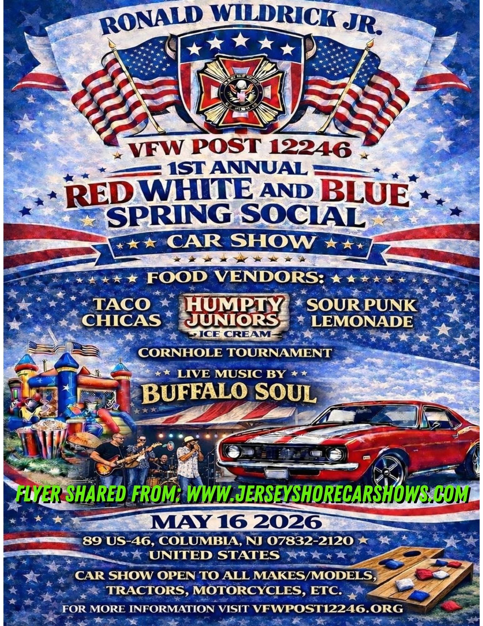 Red White and Blue Car Show | American Collectors Insurance