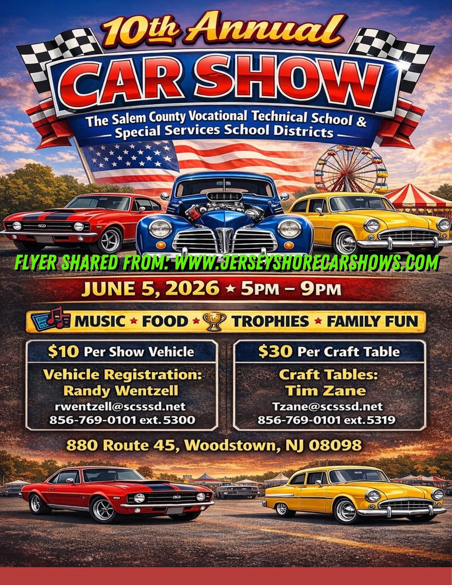Salem Votec 10th Annual Car Show | American Collectors Insurance