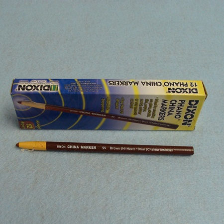Hi Temp Marker - Brown 12/Box