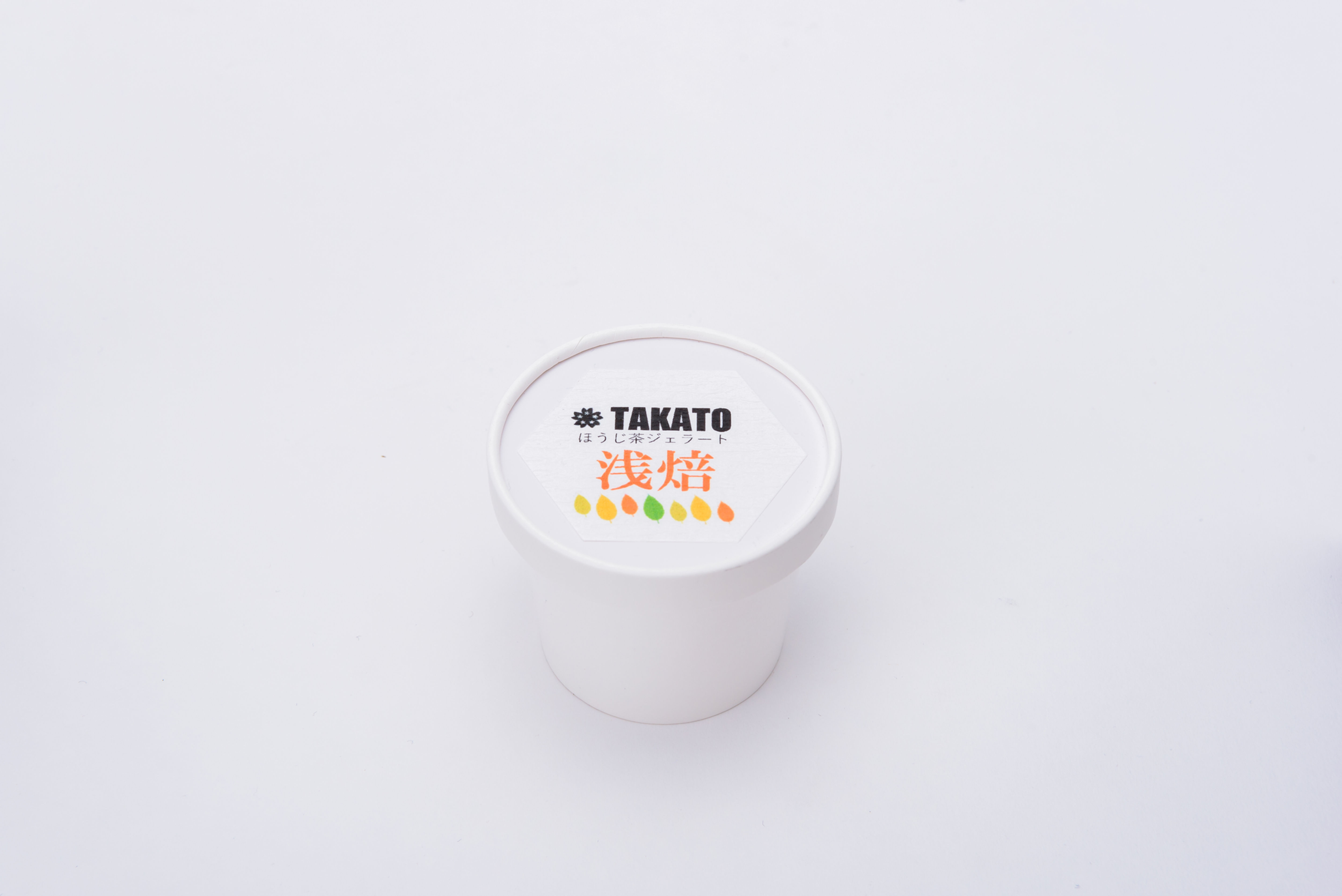 高遠棒ほうじジェラート　浅焙