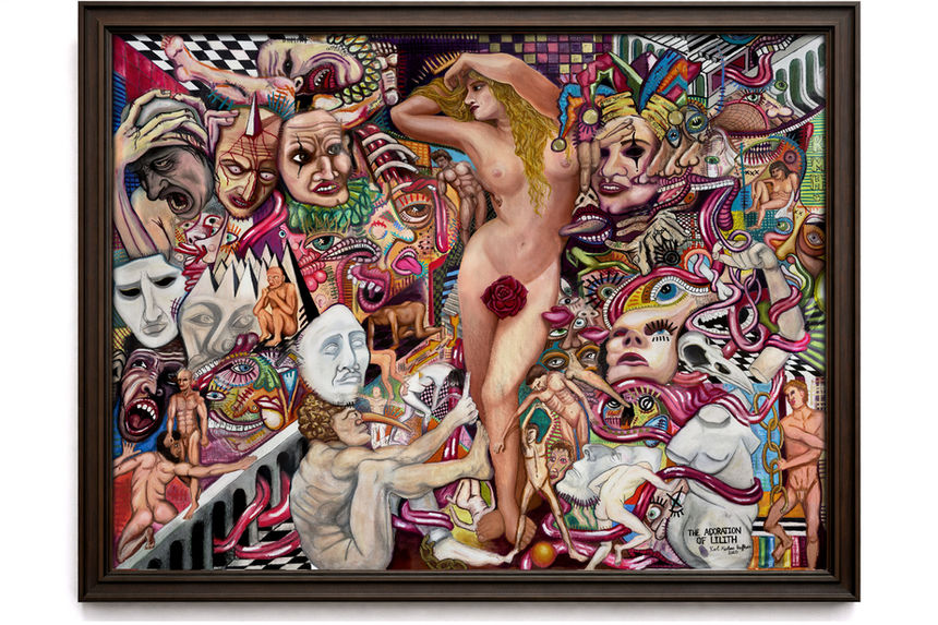 Artwork, The Adoration of Lilith, KMH, Karl Marlow Hoffmann, Karl Hoffmann, Rational Chaoticism