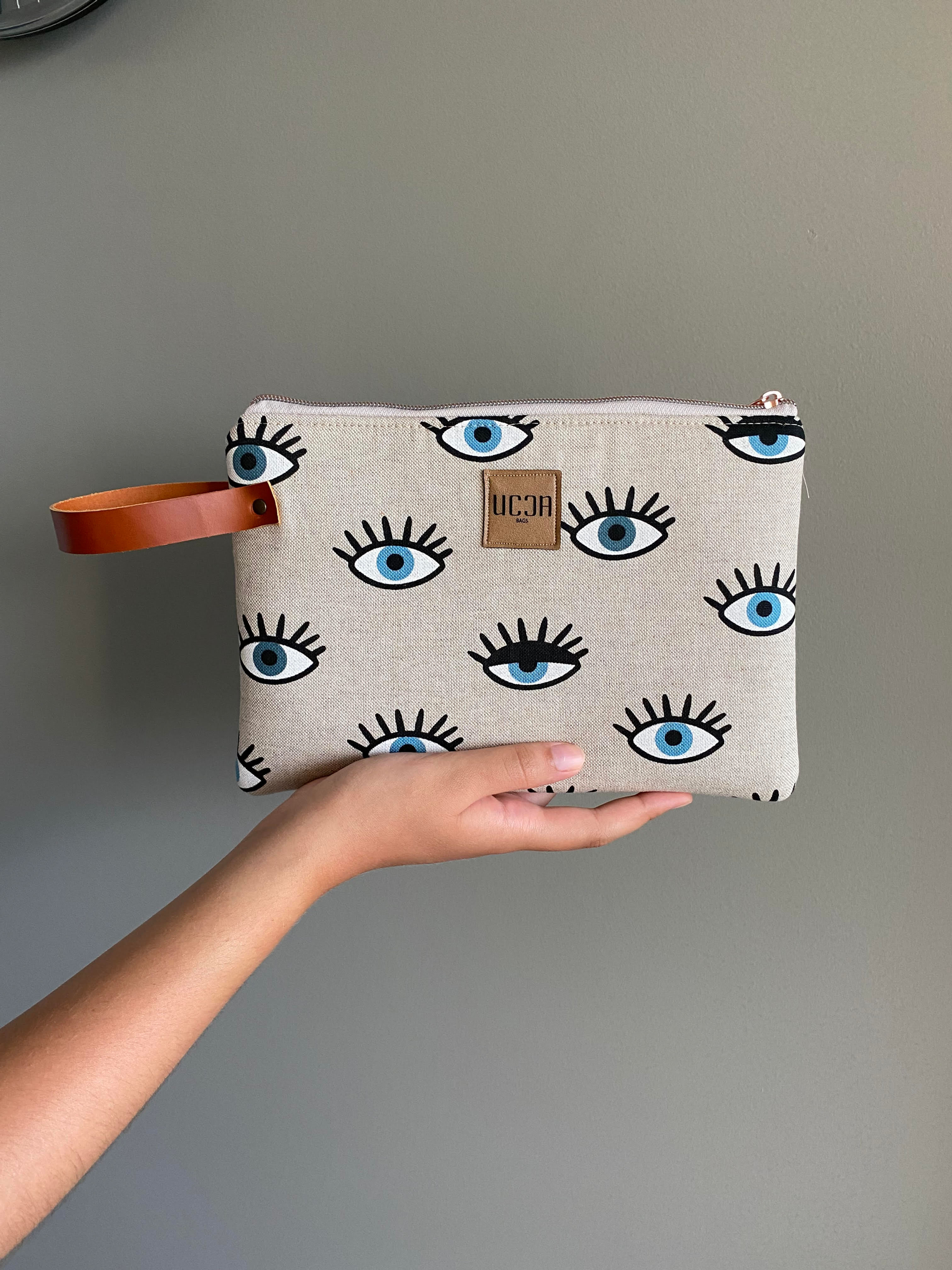 Bolso de mano Ojitos azules