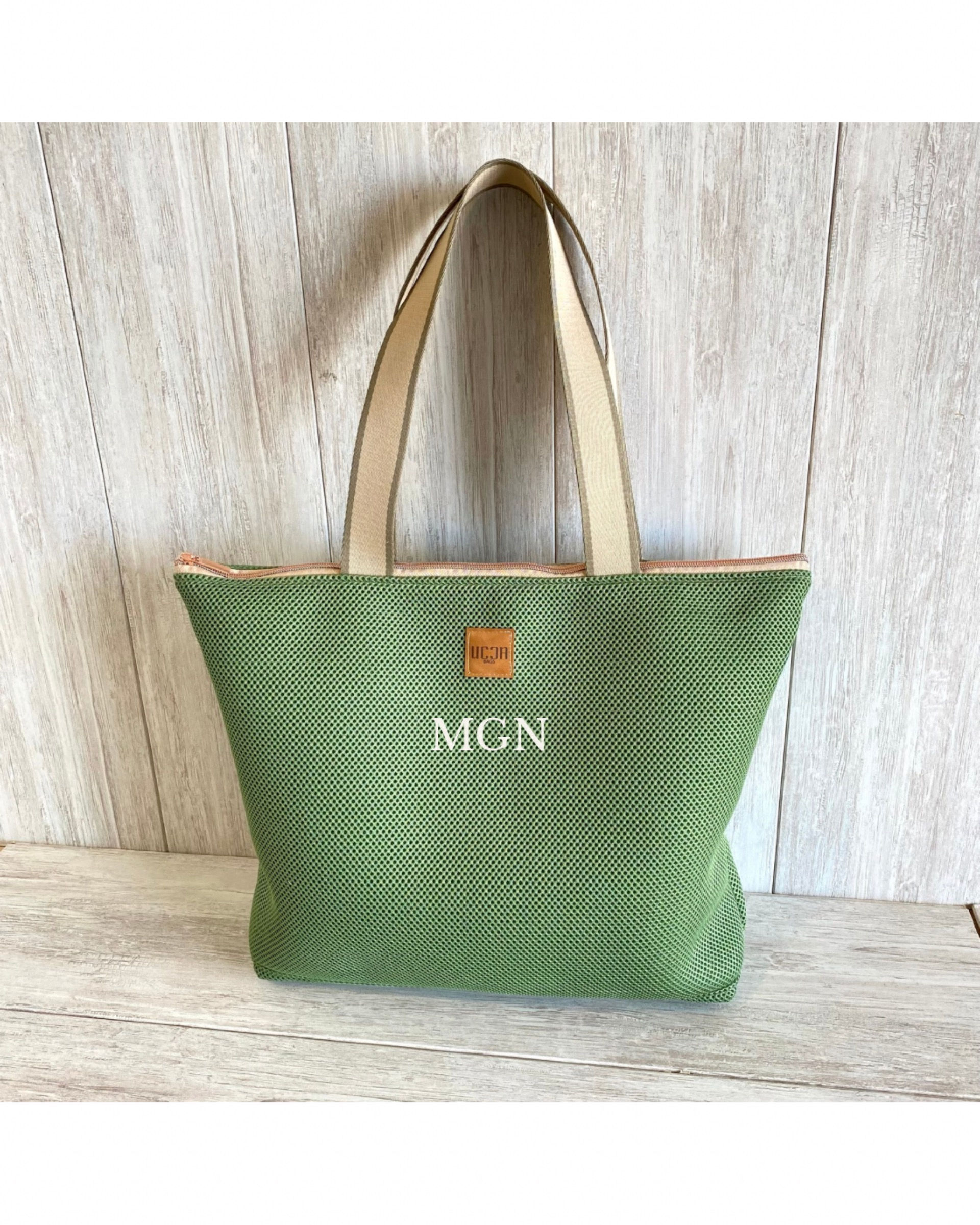 Bolso MOMO. Porta Alimentos. Verde Aceituna