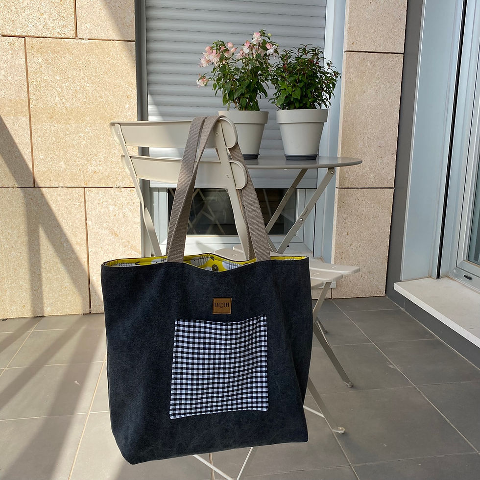 Miniatura: Shopper  Nero peces amarillos