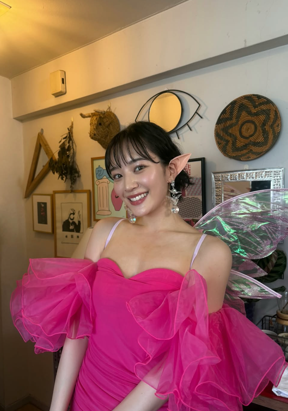 尾台彩香　ゴールデンホイヤーの8周年記念cmに、妖精役で出演