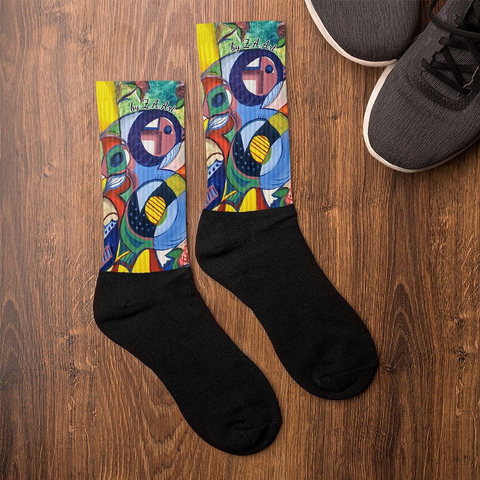 Thumbnail: Color Jay Socks by Zahra Ali