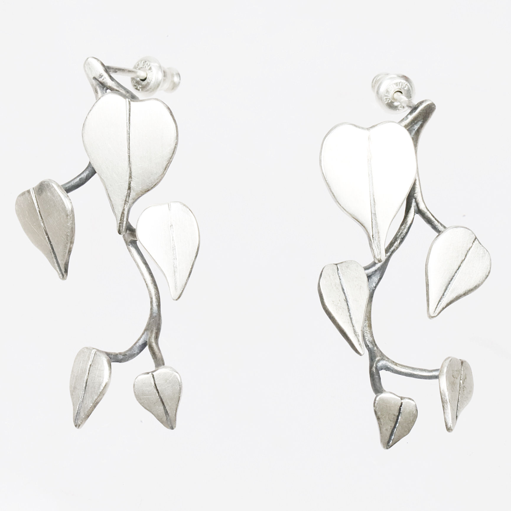 Philodendron Earrings by Rebecca Fargher