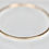 Thumbnail: 9k Rose Gold 2mm Bark Bangle